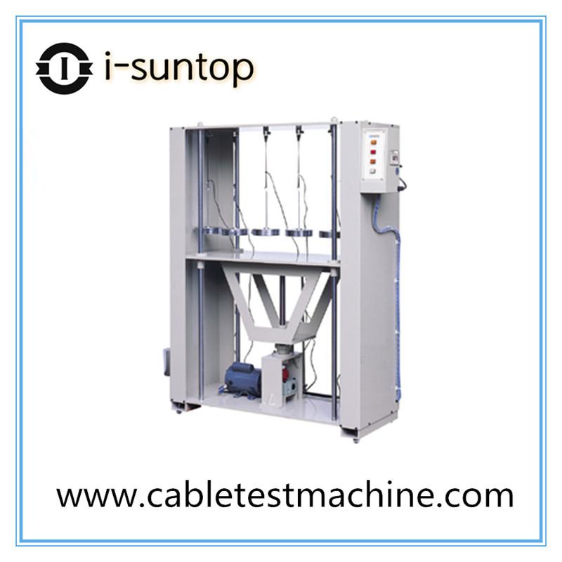 Plug wire stations pulling tester