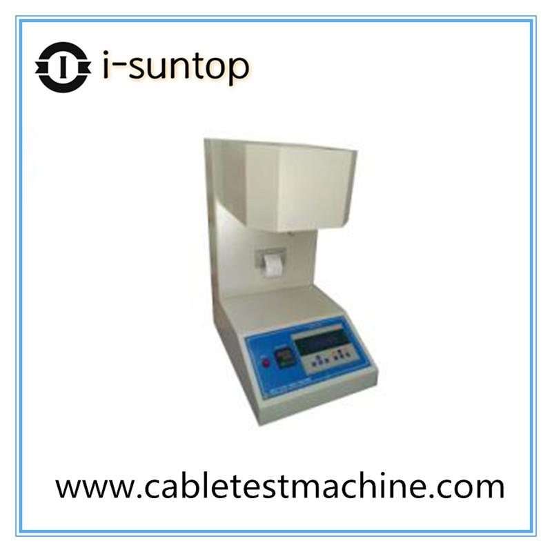 Plastic melt index measuring machine